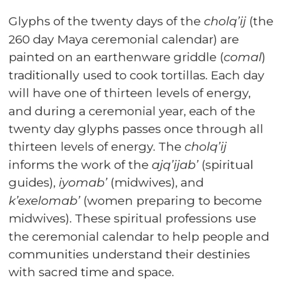 🇲🇽 Vintage Mayan Folk Art Mayan Calendar Plate Decor Spiritual - Picture 12 of 16